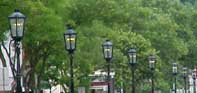 Gaslights in Wellsboro PA